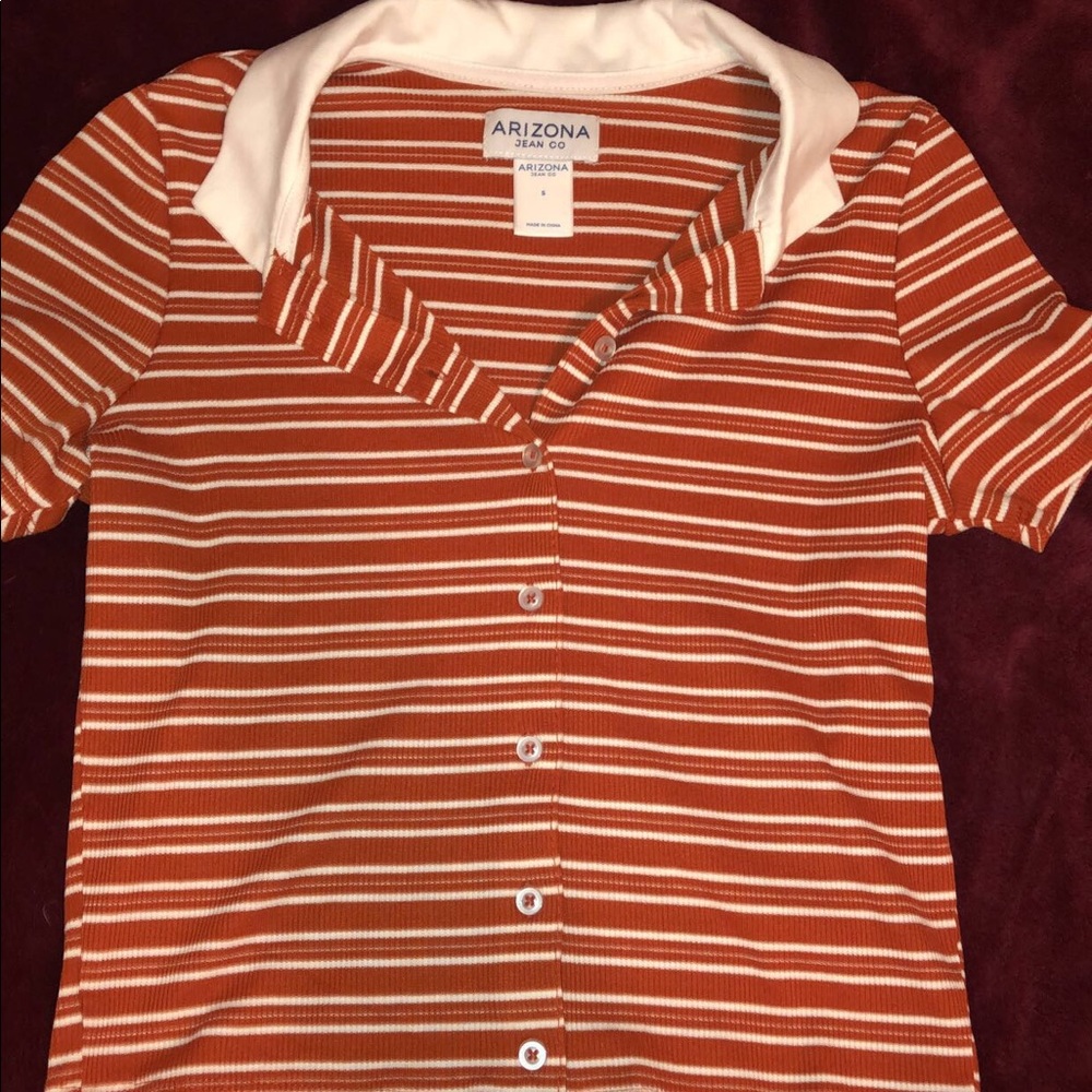 Arizona striped crop top